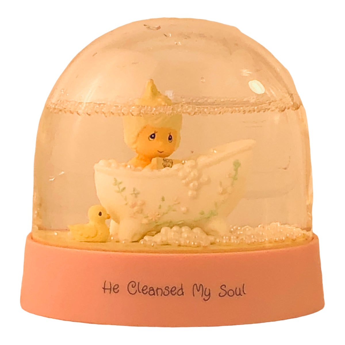 7686 - He Cleansed My Soul Water Globe - |H-25|