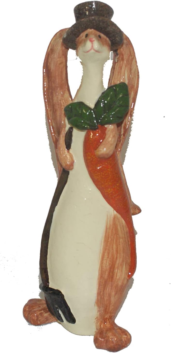 776 - 8" Brown Bunny Rabbit - Carrot - |Z-61|