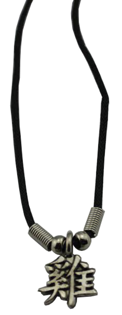7778 - Zodiac Chicken Choker Leather - |Clear-220|