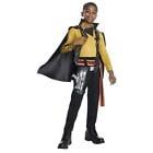 794 - Lando Star Wars Costume for Children Size Small with Yellow Tunic and Black Cape |BHA-11|