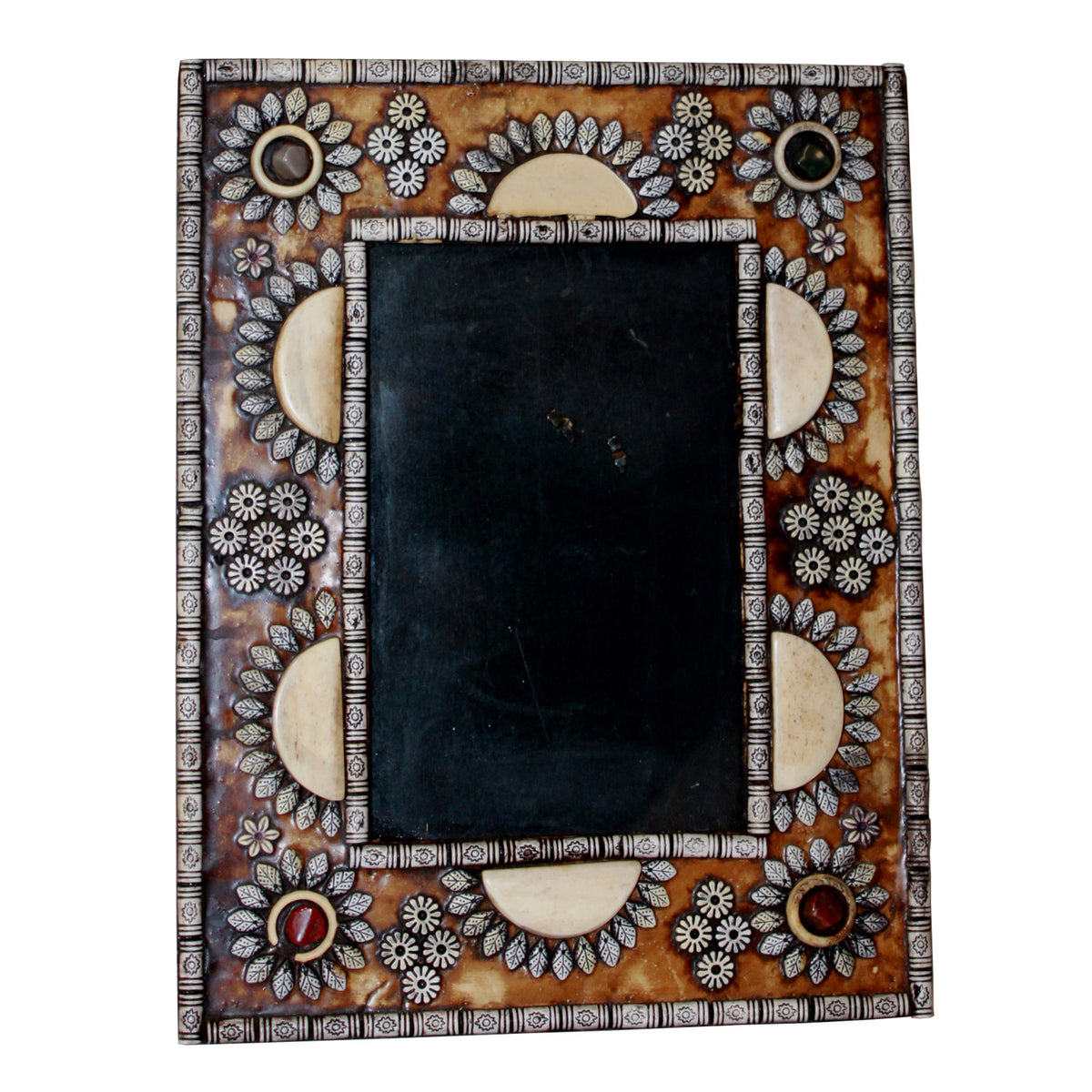 7950 - 4x6 Rock Bead Pic Frame - |10-10/ M-6|