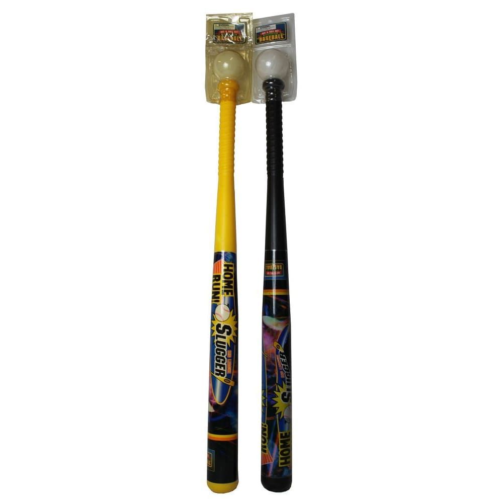 7 - Home Run Slugger Yellow Bat And Ball - |R-37|