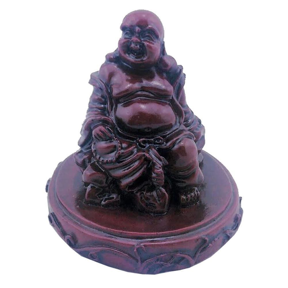 807 - 3" Red Buddha - with Beads - |X-61|