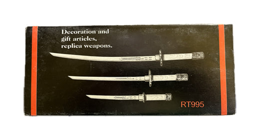 8080 - Replica Weapon Letter Openers With Stand - 3 swords |100/Store| (Processed)