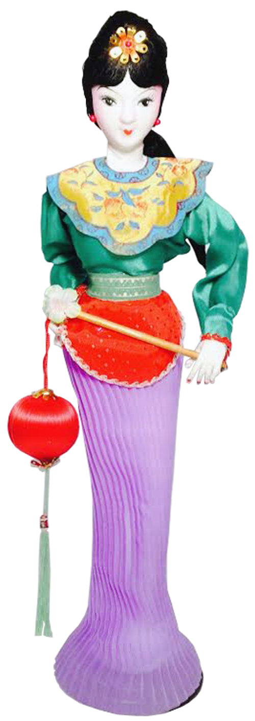 8119 - 16" Green Woman Doll - Ball #2 - |X-58|