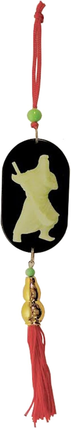 836 - Kung Kwan Charm Green Naginata - |P-15|