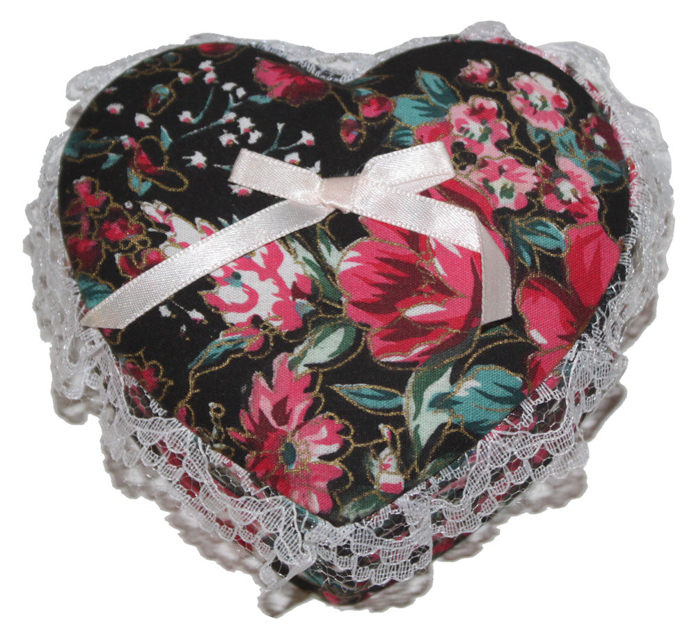 8790 - Fabric Heart Trinket Box 4" |16-19|