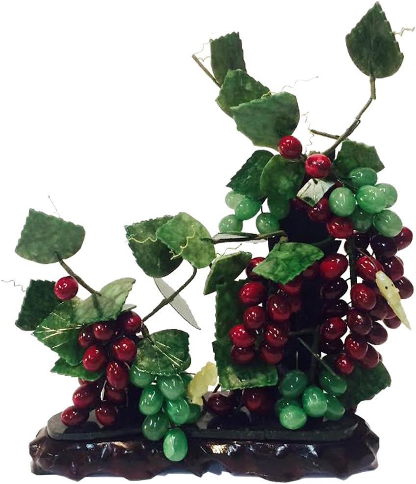 8798 - 13" Green & Purple JADE Grape Vine |TBD|