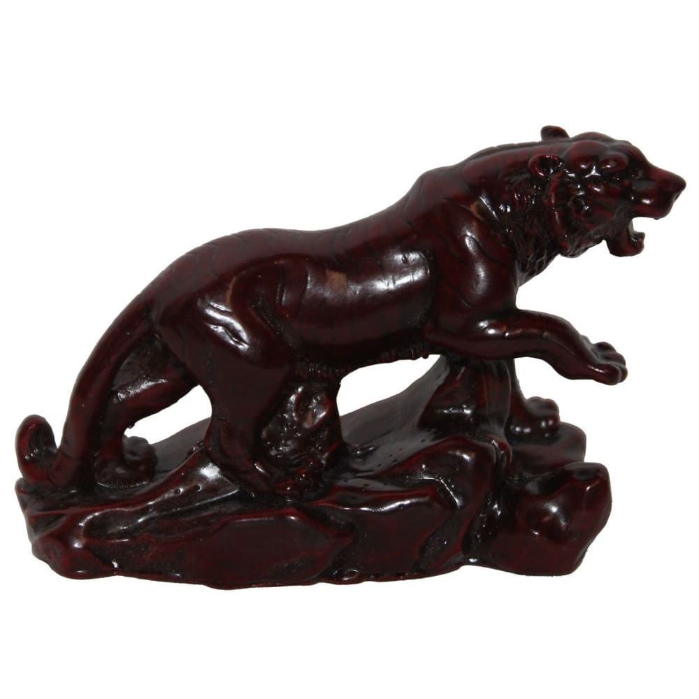 904 - 3" Red Tiger - Right Paw Up - |Z-89|