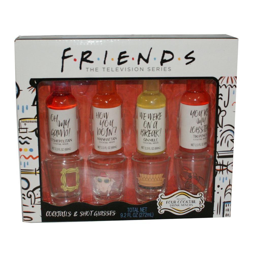 907 - Friends Cocktails & Shot Glasses |1-23|