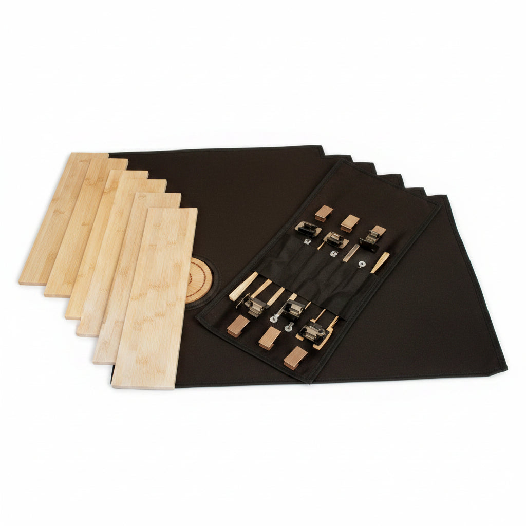 9193 - Six Chopsticks Silk Placemat - |BH Stairs|