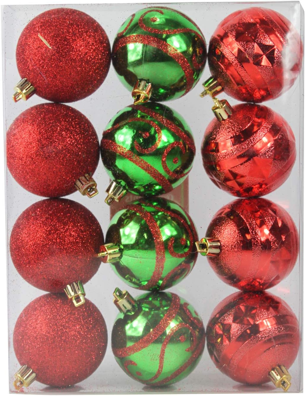 9897 - 12 ct Red Green Bulbs |Pod 1-80|