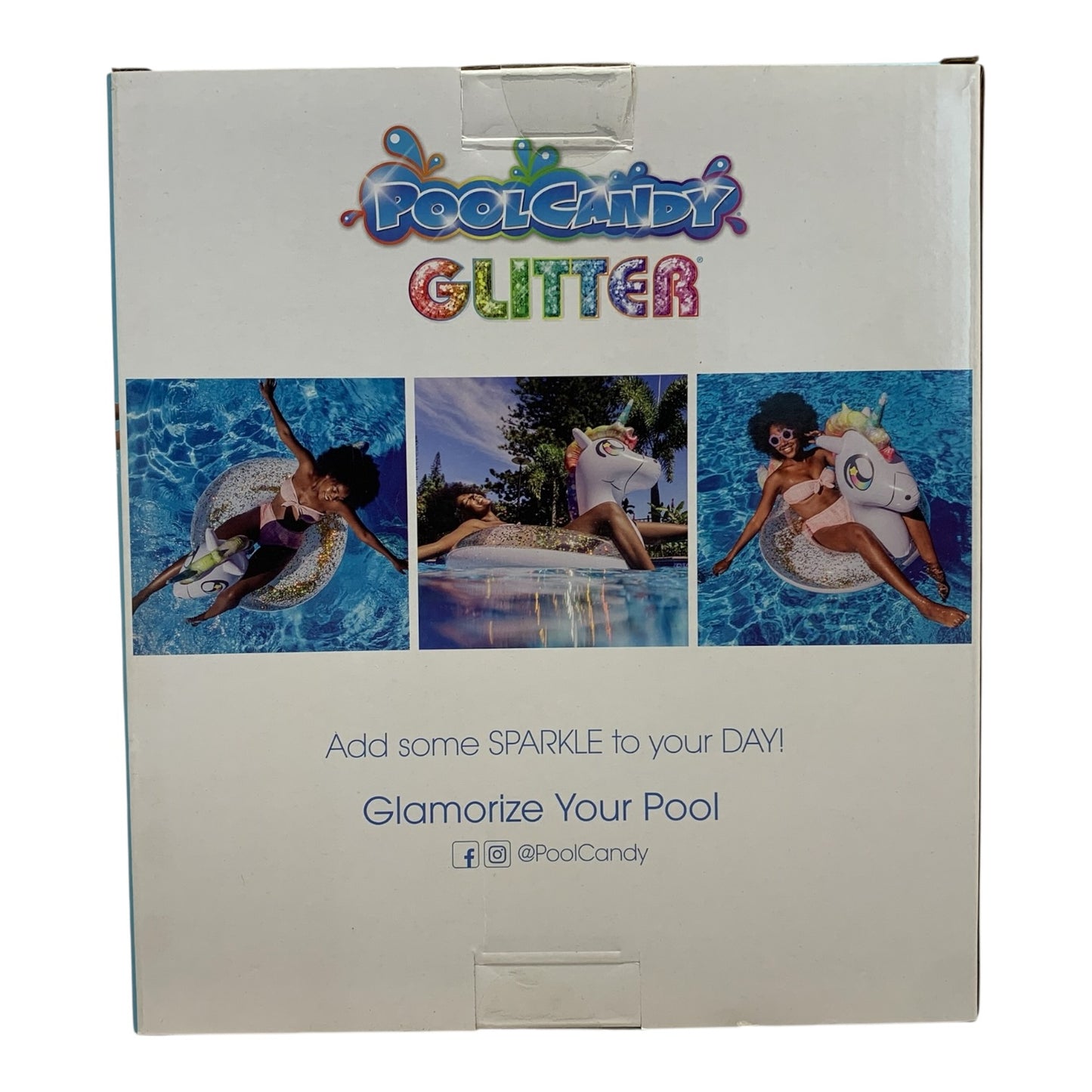 40627 - Glitter Unicorn Large Pool Tube 10" |TBD|
