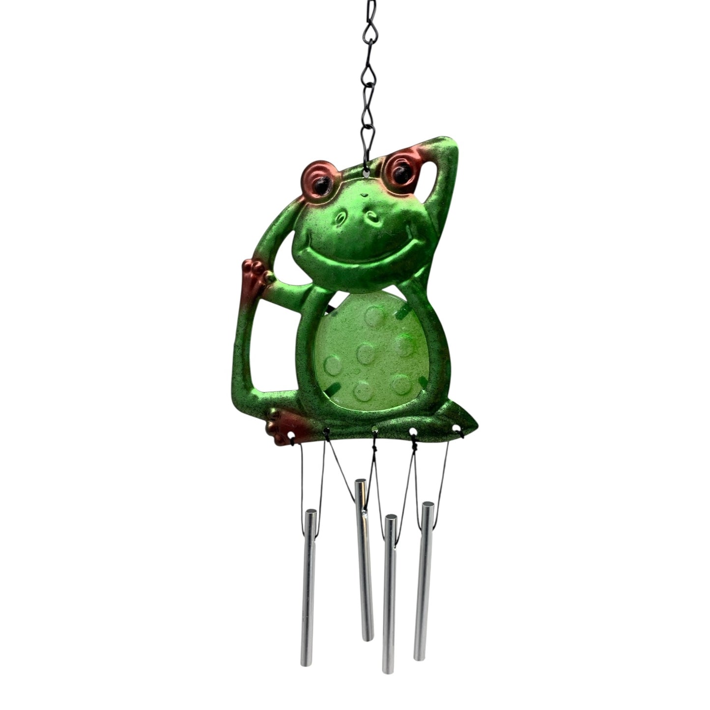 12651 - Yoga Frog II 13" Windchime |G-7|
