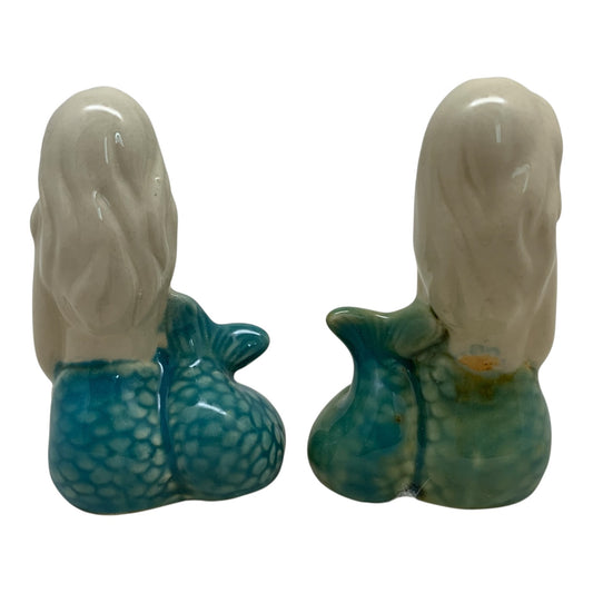 36457 - 3" Ceramic Mermaid Salt and Pepper Shakers |4-18|