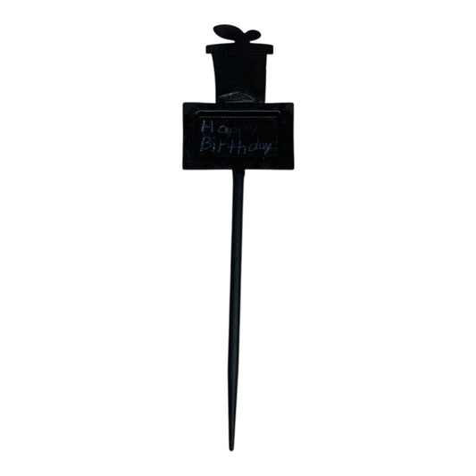 21901 - 10" Metal Plant Stake With Place for Marking Type of Plant |12-25|