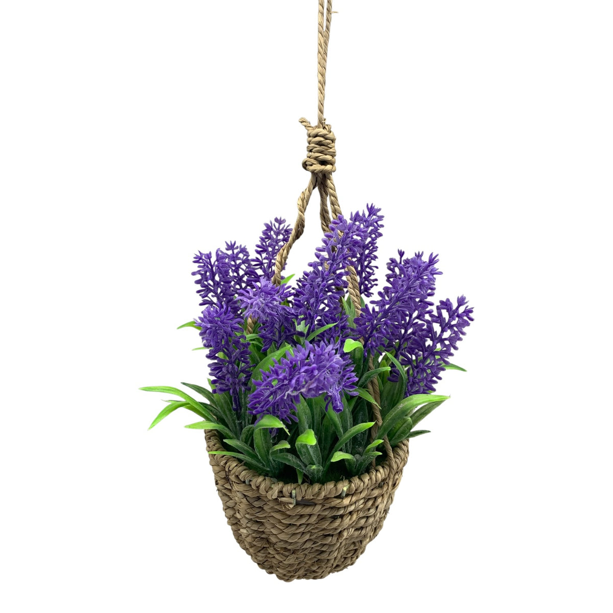 26142 - 7" Woven Purple Flower Basket |16-19/17-22|