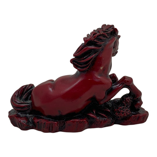5332 - 3" Red Horse - Lying Down - |Z-89|sent for prep