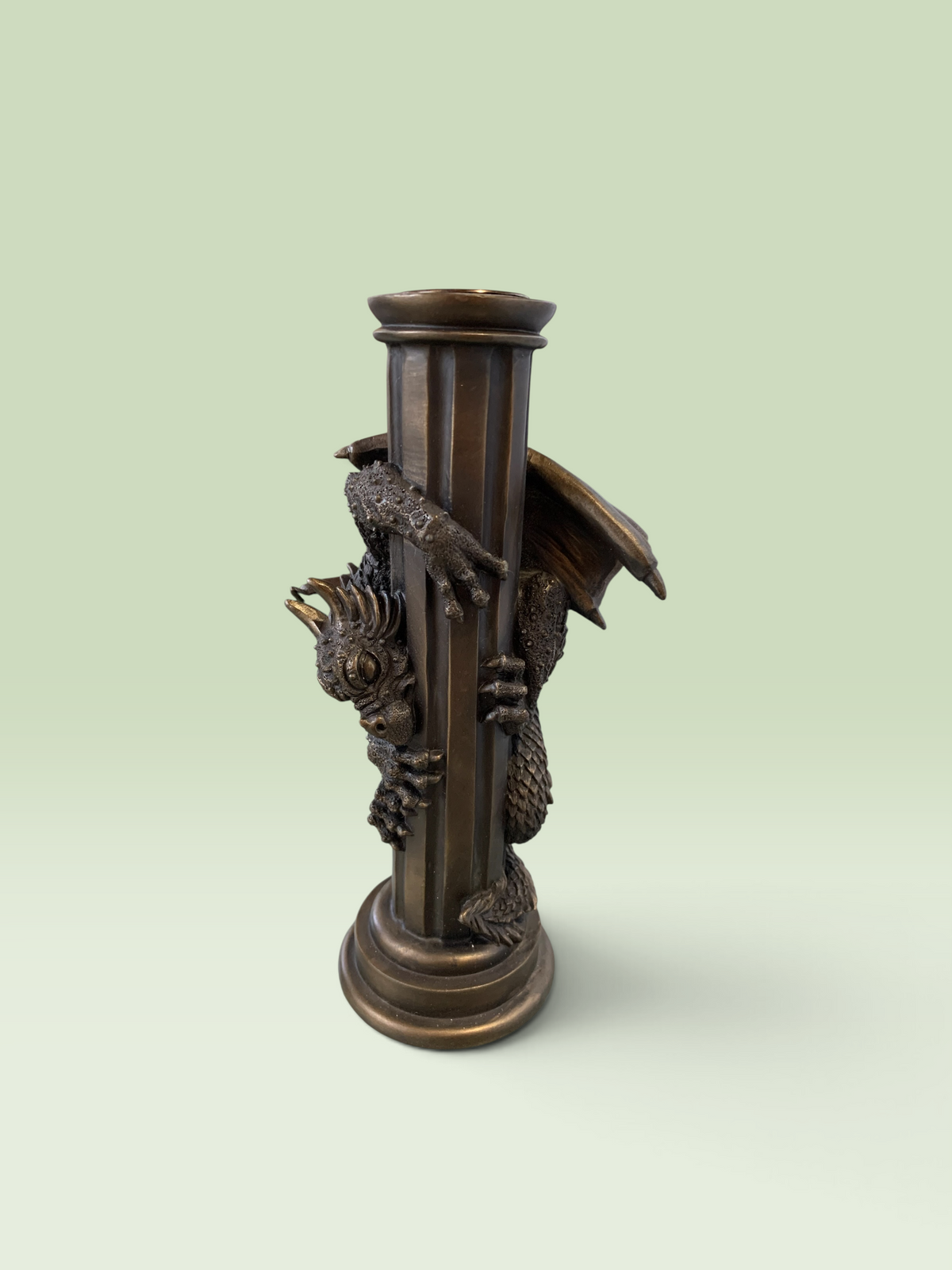 10579 - Dragon Candle Holder |Z-53| 8"