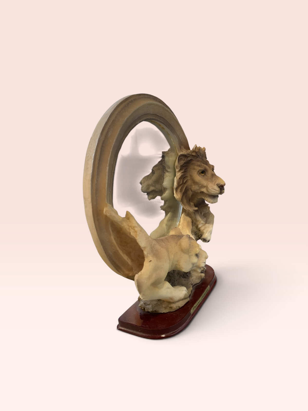 13261 - 8" Round Mirror - Lions |23-2|