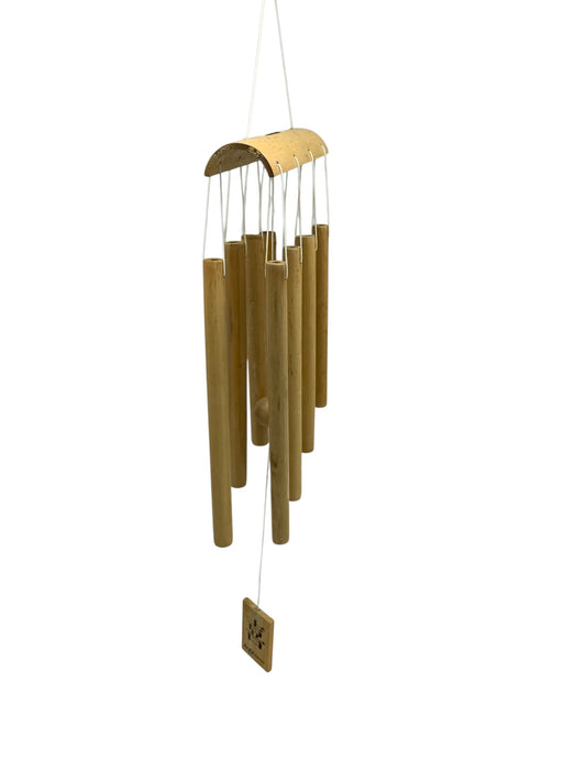 17951 - Bamboo Windchime Happiness 25" |G-8|