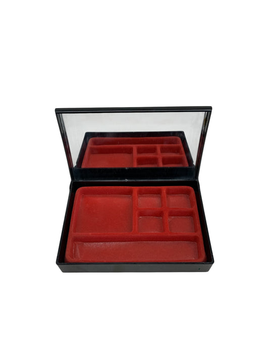 9133 - Jewelry Box w Mirror 2 Tray 7" |12-25|