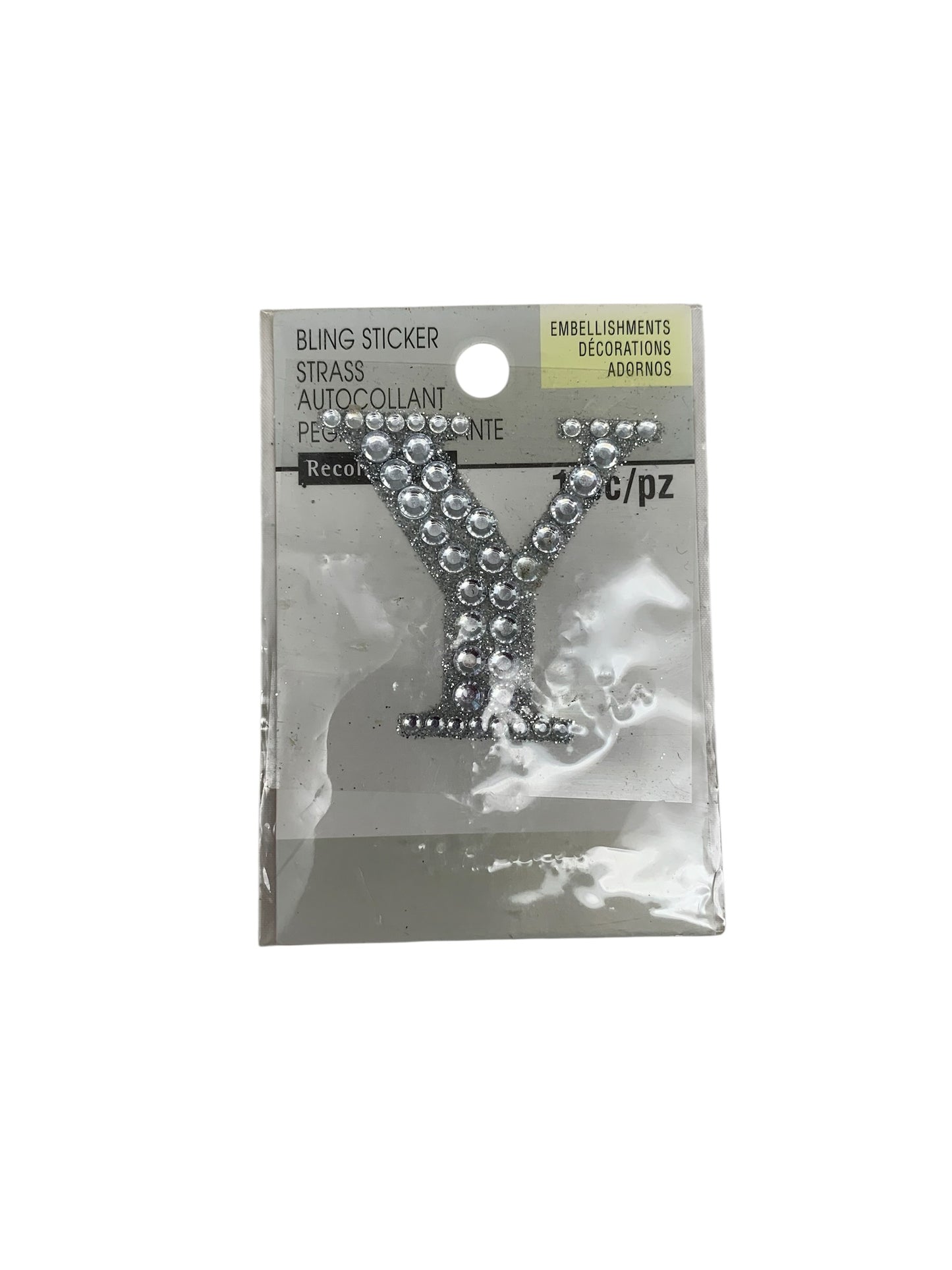 2100 - Bling Sticker Y 2" |2-20|