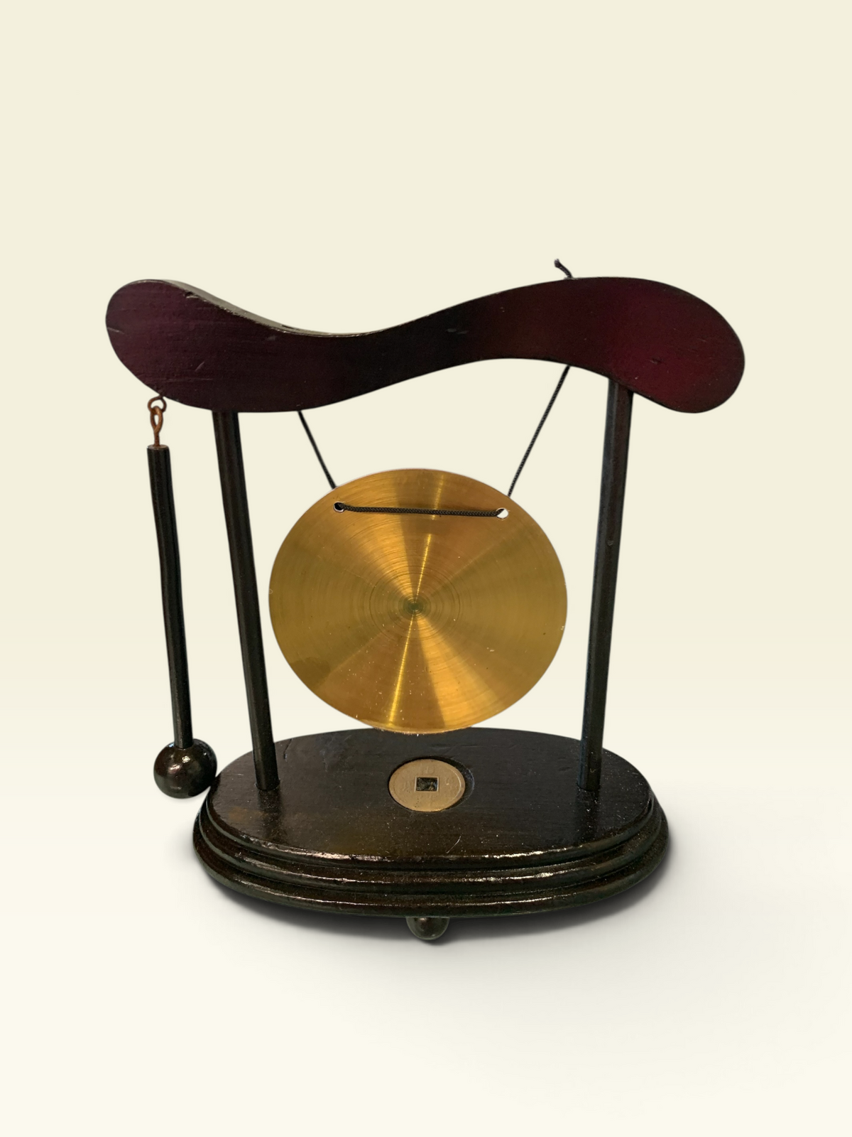 8705 - 6" Gong with Stand Dragon Style |H-56||23-3|