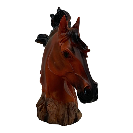 14465 - 6" Brown Horse Head - Colt Left - |Z-77|