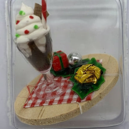 36676 - Dollhouse Christmas Plate 1" |Pod 2-15|