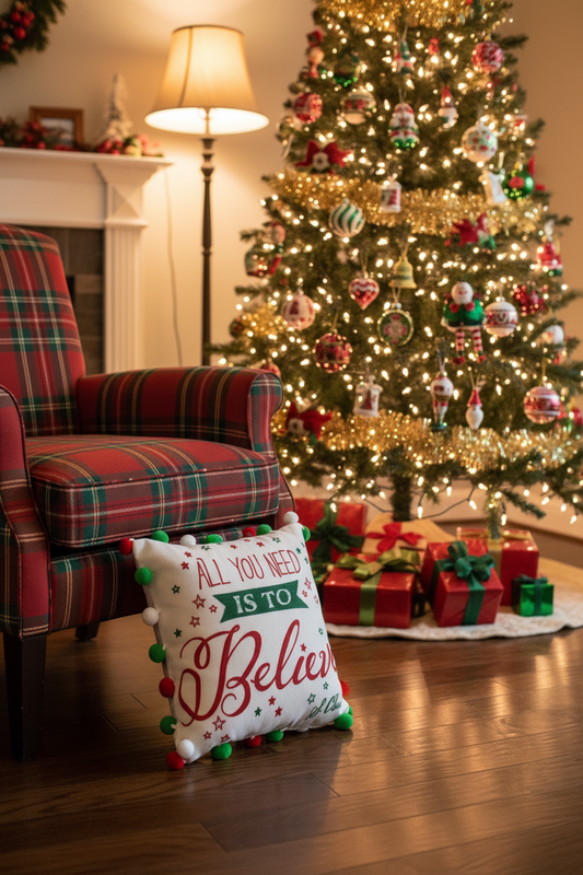 32871 - All You Need is to Believe Pillow 9" |TBD|