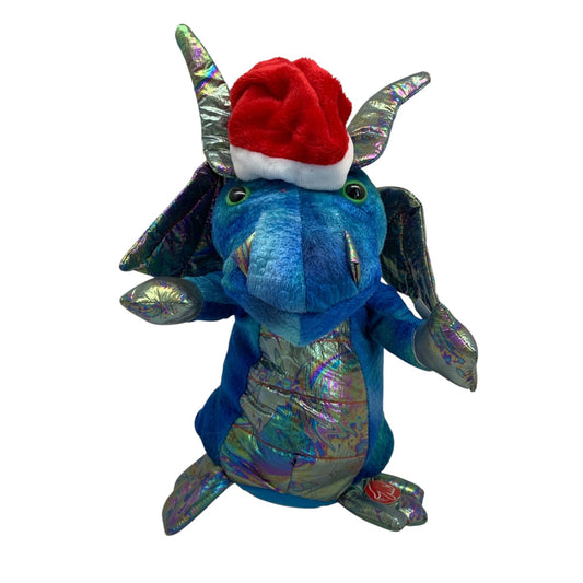 29830 - Animated Dragon 10" w Santa Hat - |Pod 2-2|