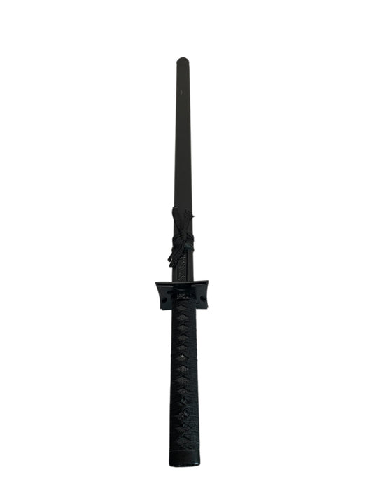 11746 - Ninja Warrior Chrome 440 Stainless Steel 26" Blade 9" Cloth Hilt |Back Garage|