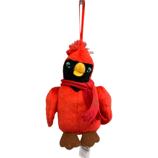 29170 - Cardinal Plush Ornament 6" |Pod 2-10|