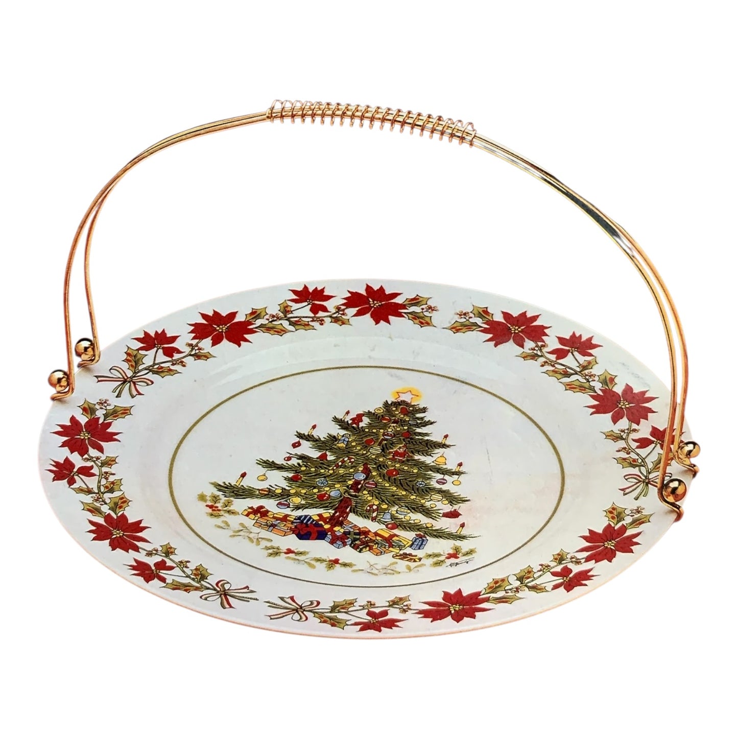 4756 - 10" Christmas Plate Server |TBD|