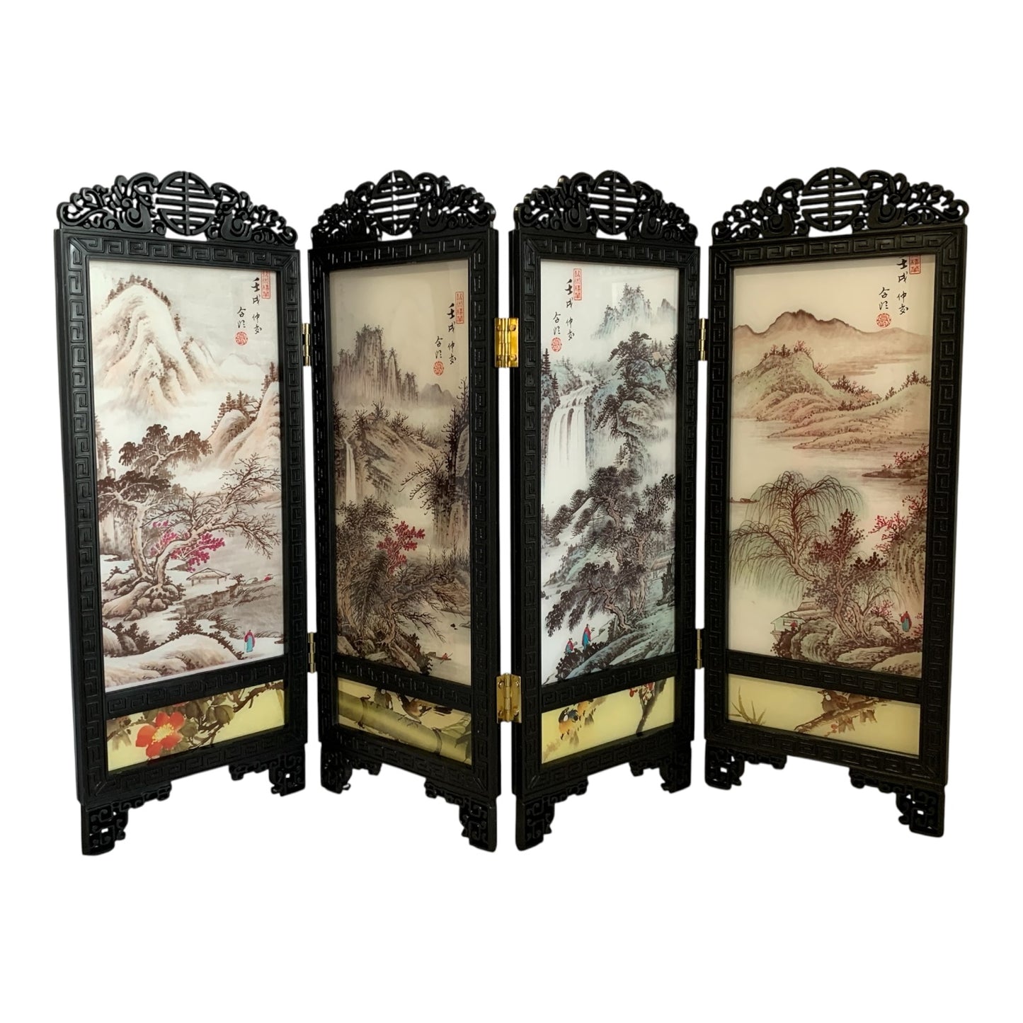 15943 - Mountains Folding Screen 11" |F-20|