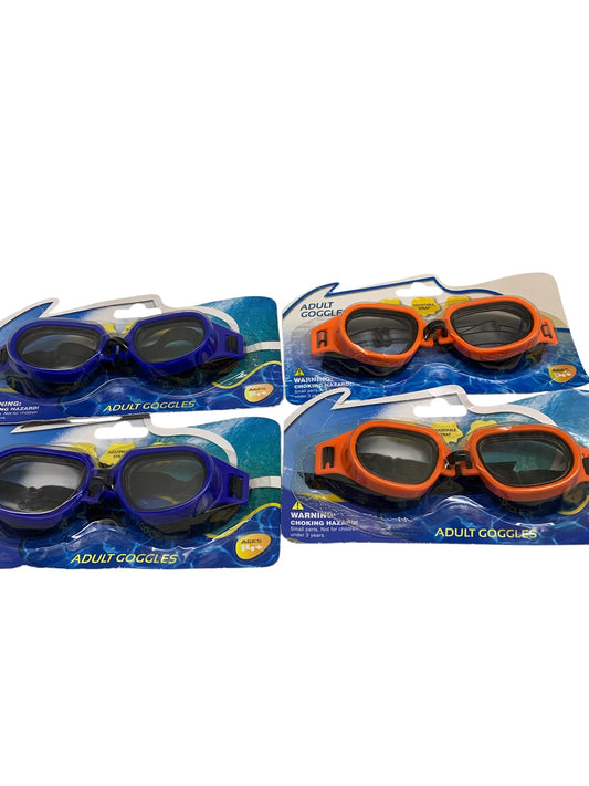 8984 - Orange and Blue Adult Swim Goggles Set |TBD|