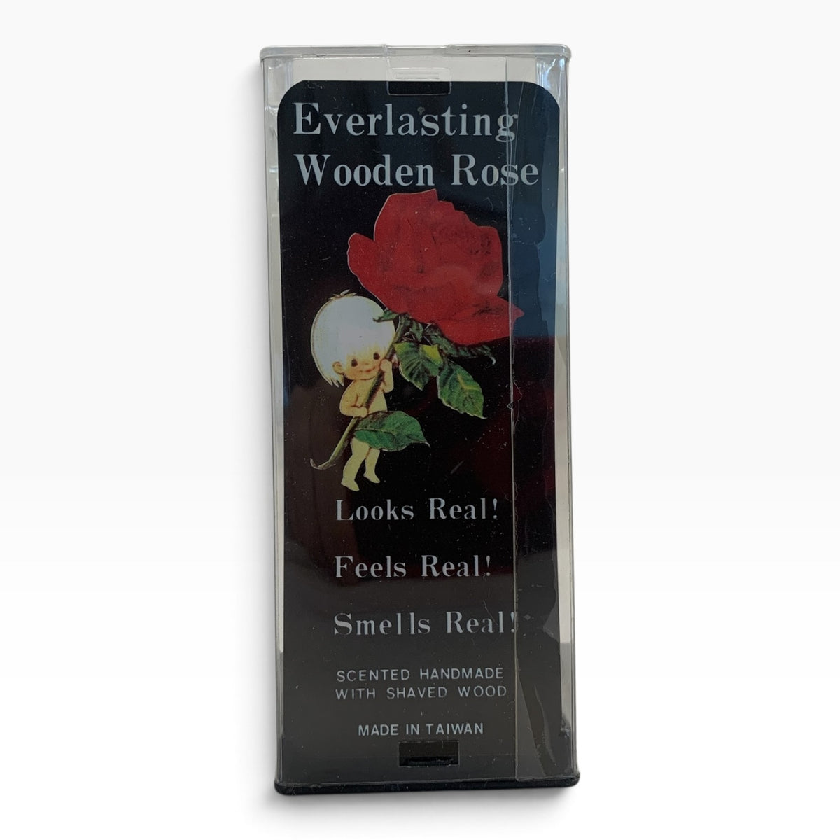 9104 - 5" Light Blue Everlasting Rose with Vase |TBD|