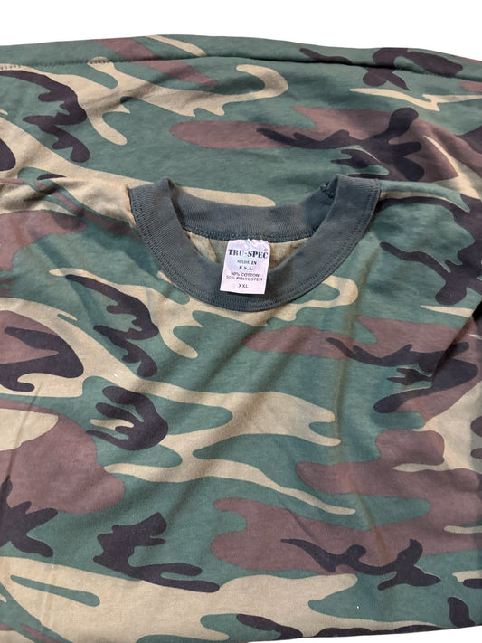 37864 - 2 Pack XXLarge Men's Camo Shirts 50% Cotton 50% Polyester |TBD|