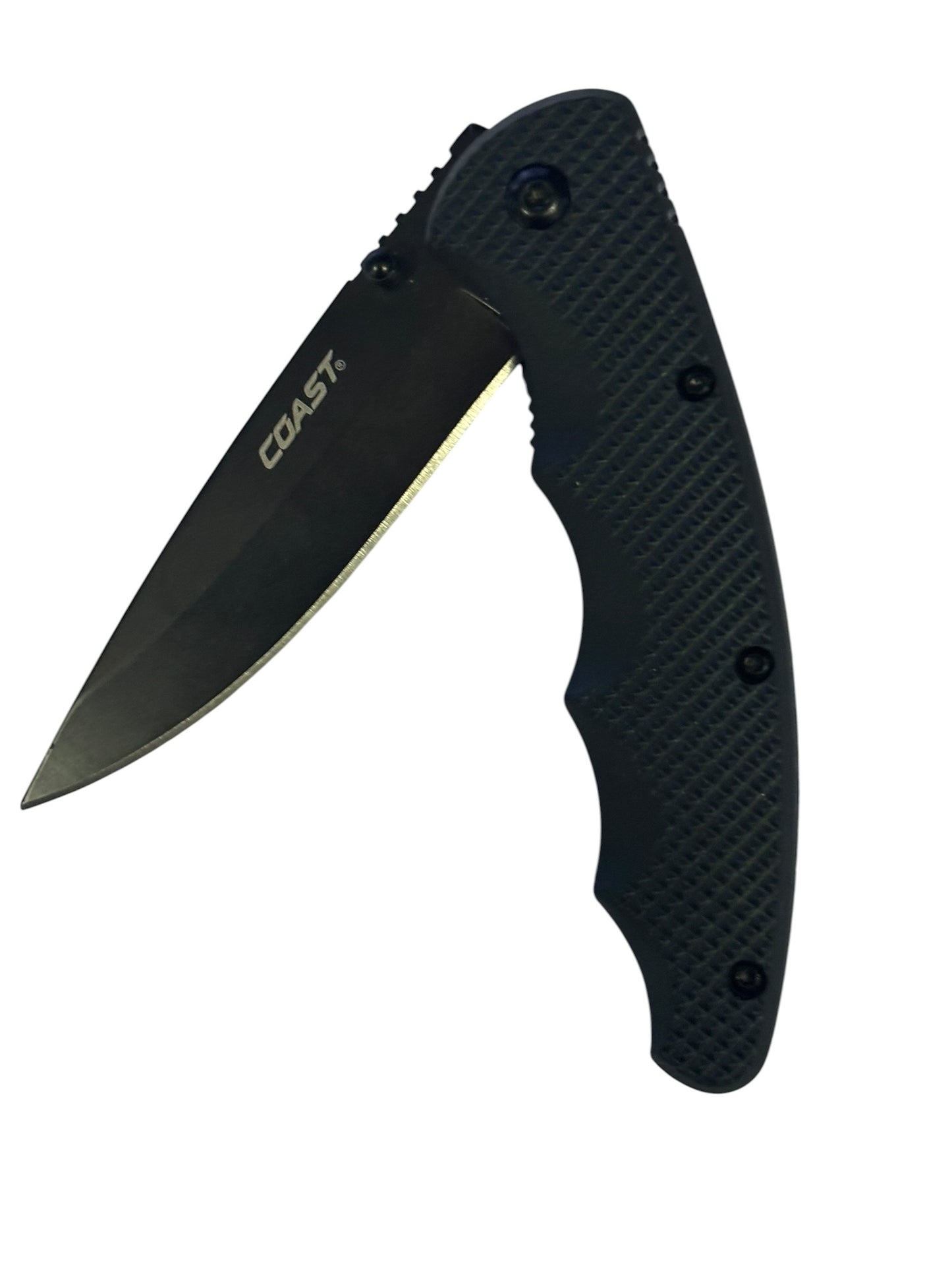 48317 - 7" Coast Black Carbon Blade Pocket Knife |81|
