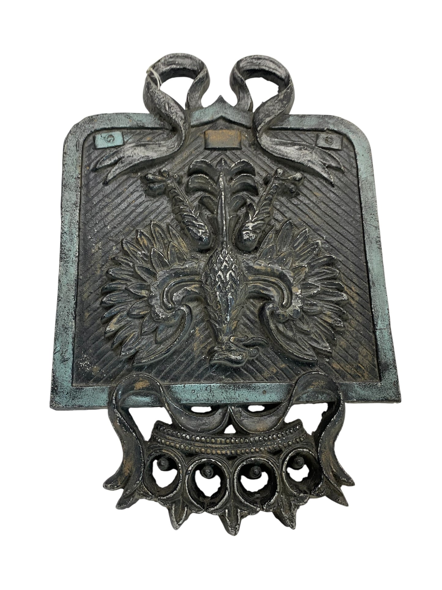 33988 -Vintage Metal Coat-of-Arms Heraldry with Medieval German Eagle 18" |11-16|