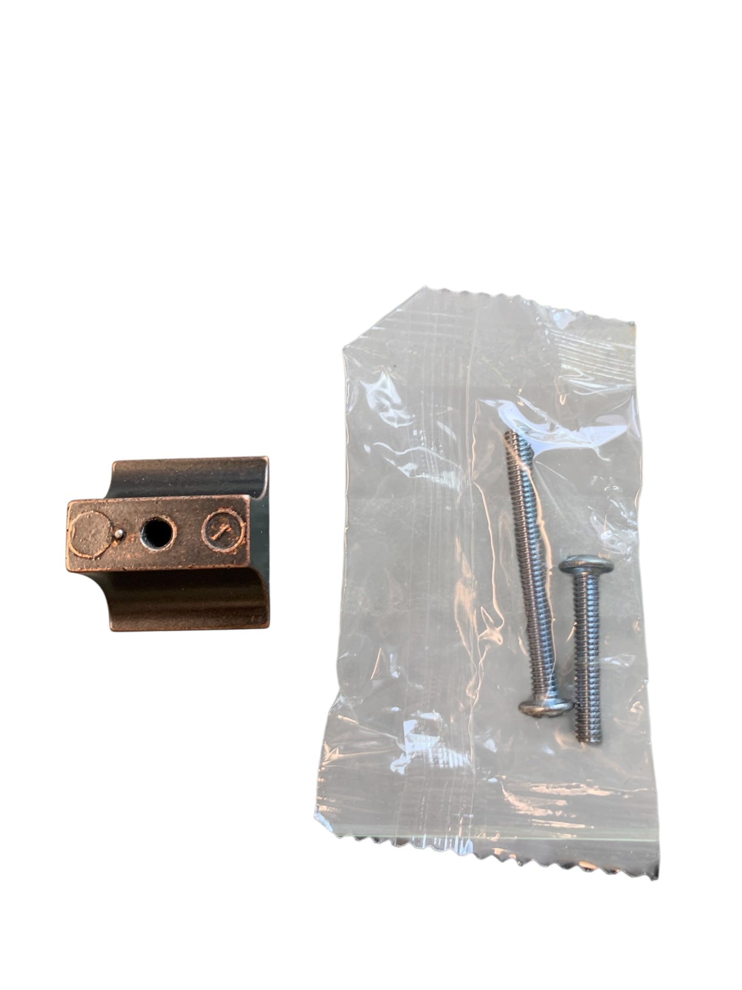 26974 -Set of Four Liberty Arias 1-3/32 in. (28mm) Statuary Bronze Square Cabinet Bronze Knob P33343C-STB-CP|11-12|