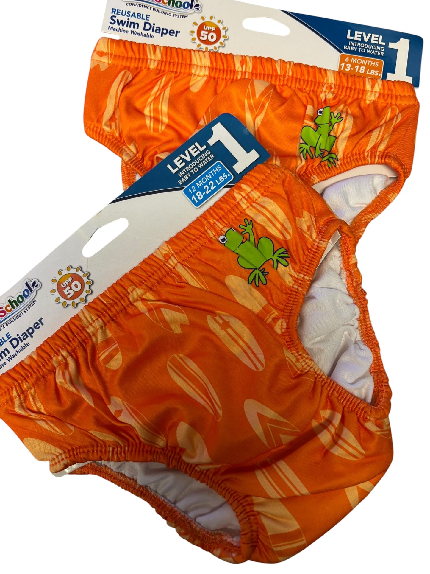 28924 - Set of Three Reusable Swim Diaper UPF 50 8" |TBD|