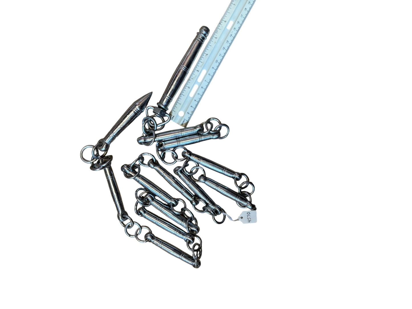4570 - 13 Section Whip Chain Chrome Chinese 70" |81 : Store|
