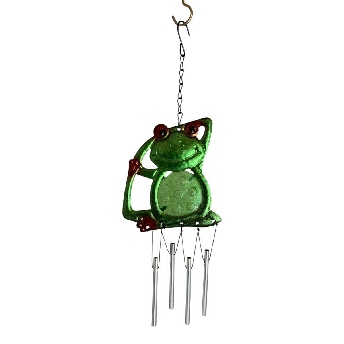 12651 - Yoga Frog II 13" Windchime |G-7|