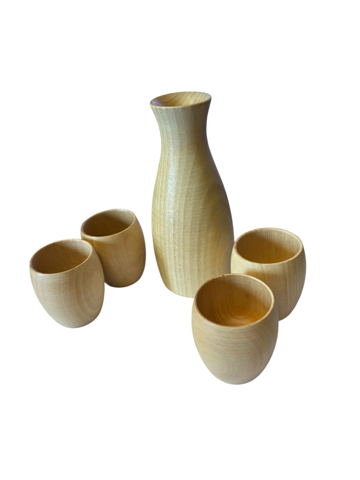 5053 - Five -Piece Wood Sake Set |13-23|