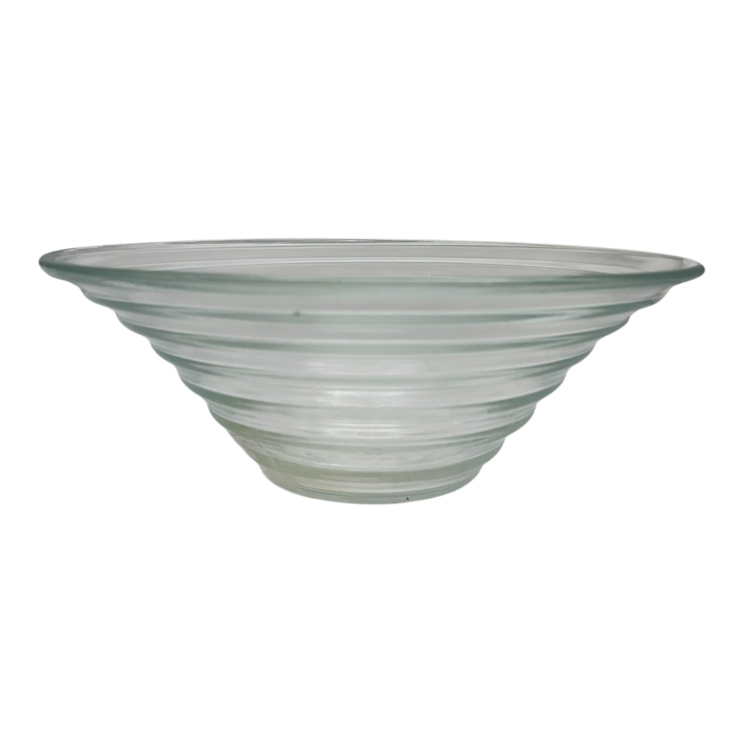 34283 - 9.5" Spiral Glass Fruit Bowl |TBD|sent for prep CL