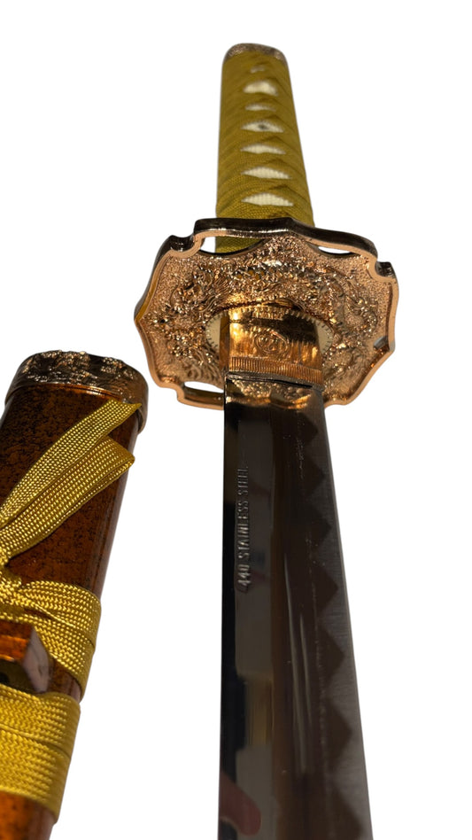 2635 - 41" Long Gold Sword - |206|