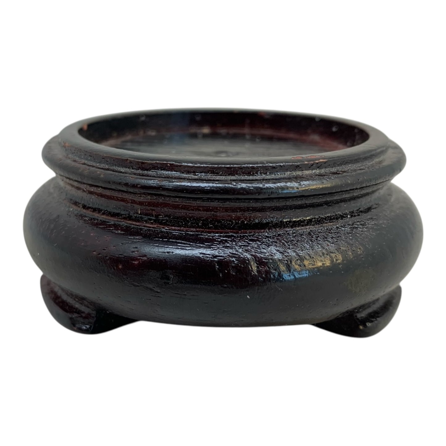 48346 - 2.5" Wooden Candle Holder – Small Wood Stand for Candles set of 2 |Store|