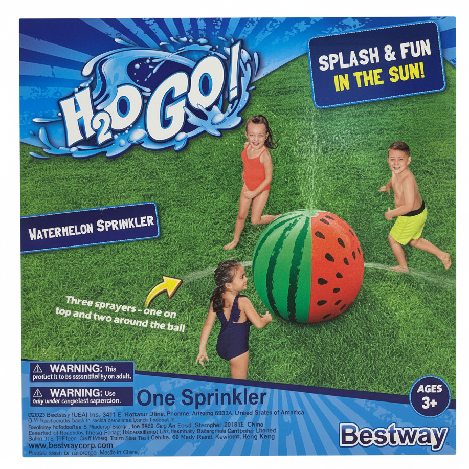 15107 - Fun Watermelon-Shaped Sprinkler for Summer Lawn and Garden Irrigation |TBD|